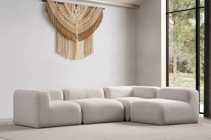 NUAGE CHENILLE BLANC CASSÉ